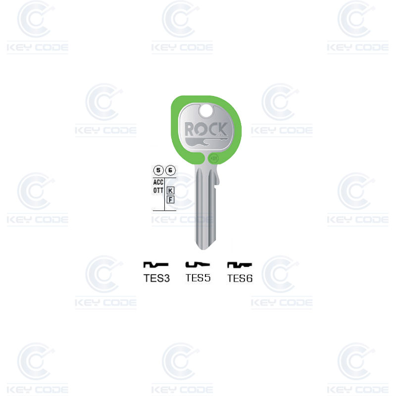 CLE KEYLINE TESA TES5 ROCK (TE2, TE-8I) VERT CLAIR