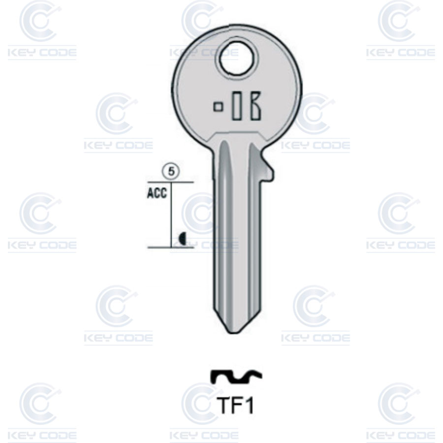 CLE KEYLINE TIFON TF1 (TIF-50, TIF-60)