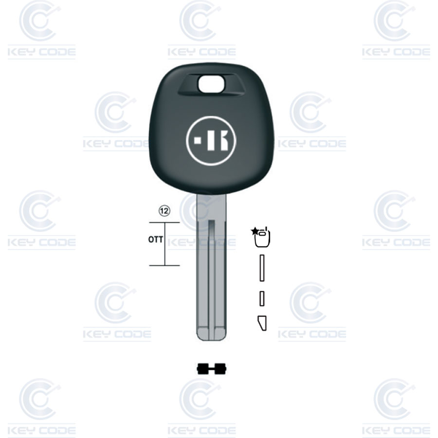POD KEY TOYOTA, LEXUS TR48 (TOY48, TOYO36)