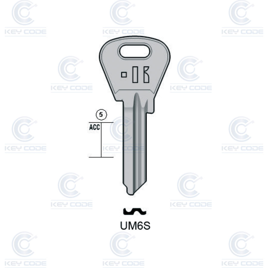 LLAVE KEYLINE UM6S (UC6R, UCEM-12) 