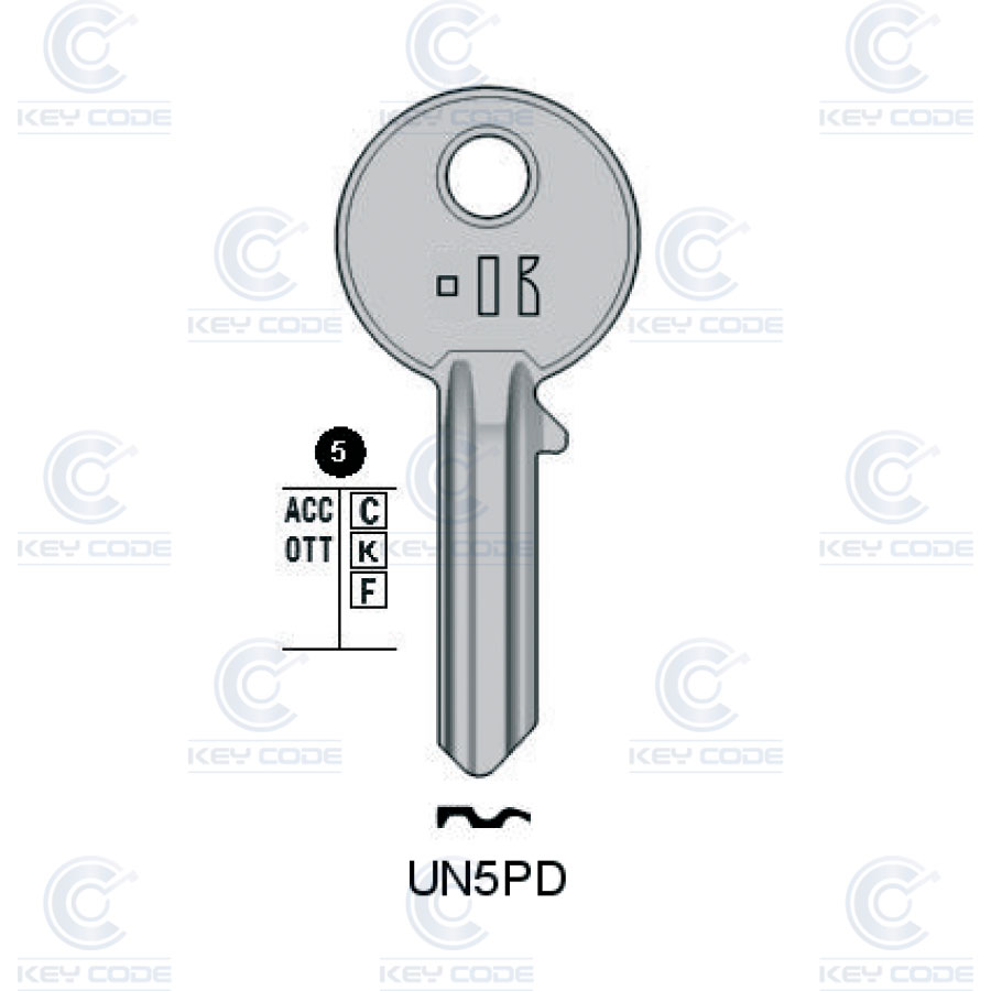 LLAVE KEYLINE UN5PD (UL058, U-3D) 