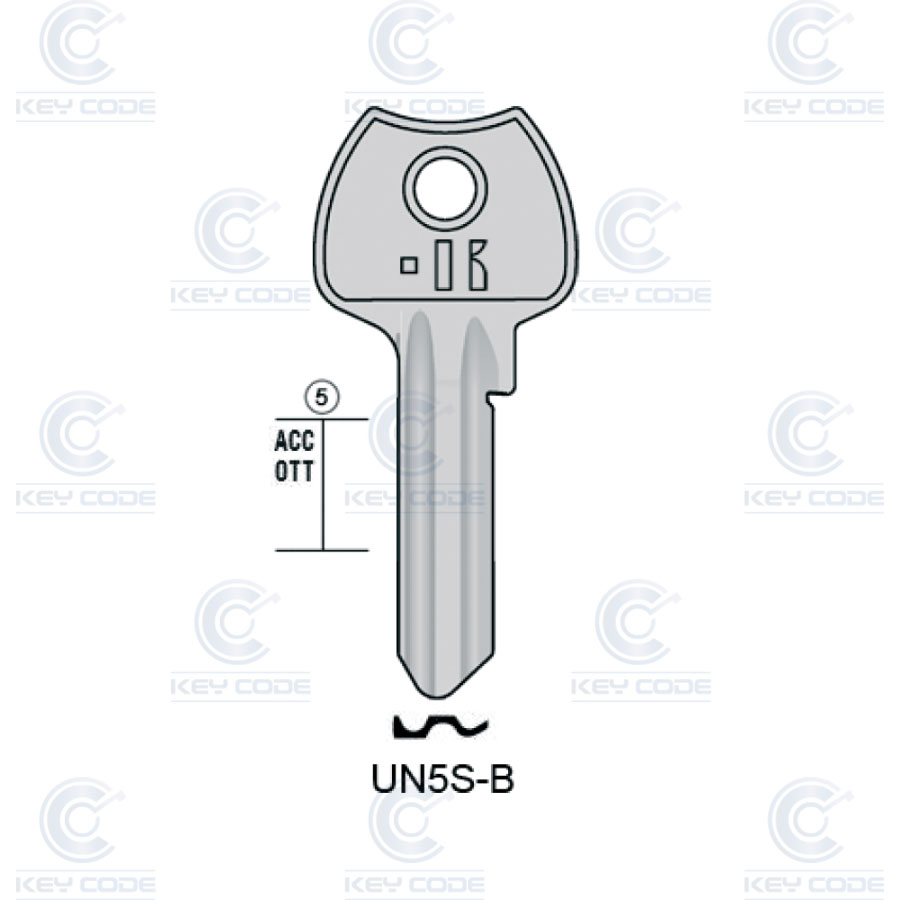 LLAVE UNIVERSAL KEYLINE UN5S-B (UL051B)