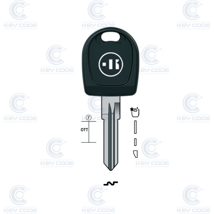 POD KEY VAG V70 (HU70, VO-8P1)