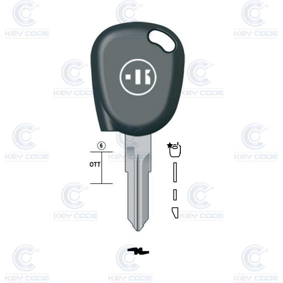 POD KEY RNLT, DACIA VE30 (VAC102, 349)