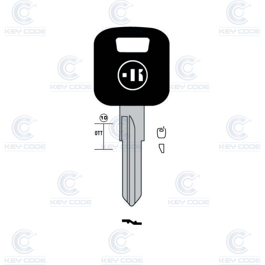 POD KEY VOLVO VL10 (NE51, NE-18P)