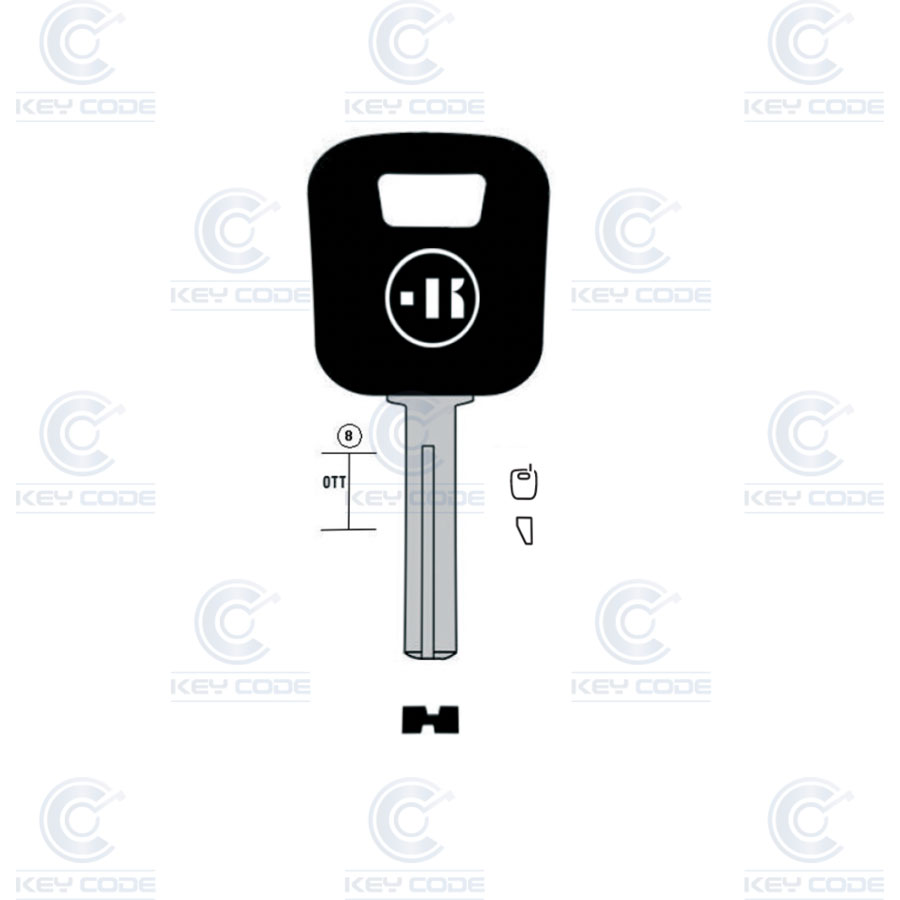 POD KEY VOLVO VL17 (NE66, NE-40P)