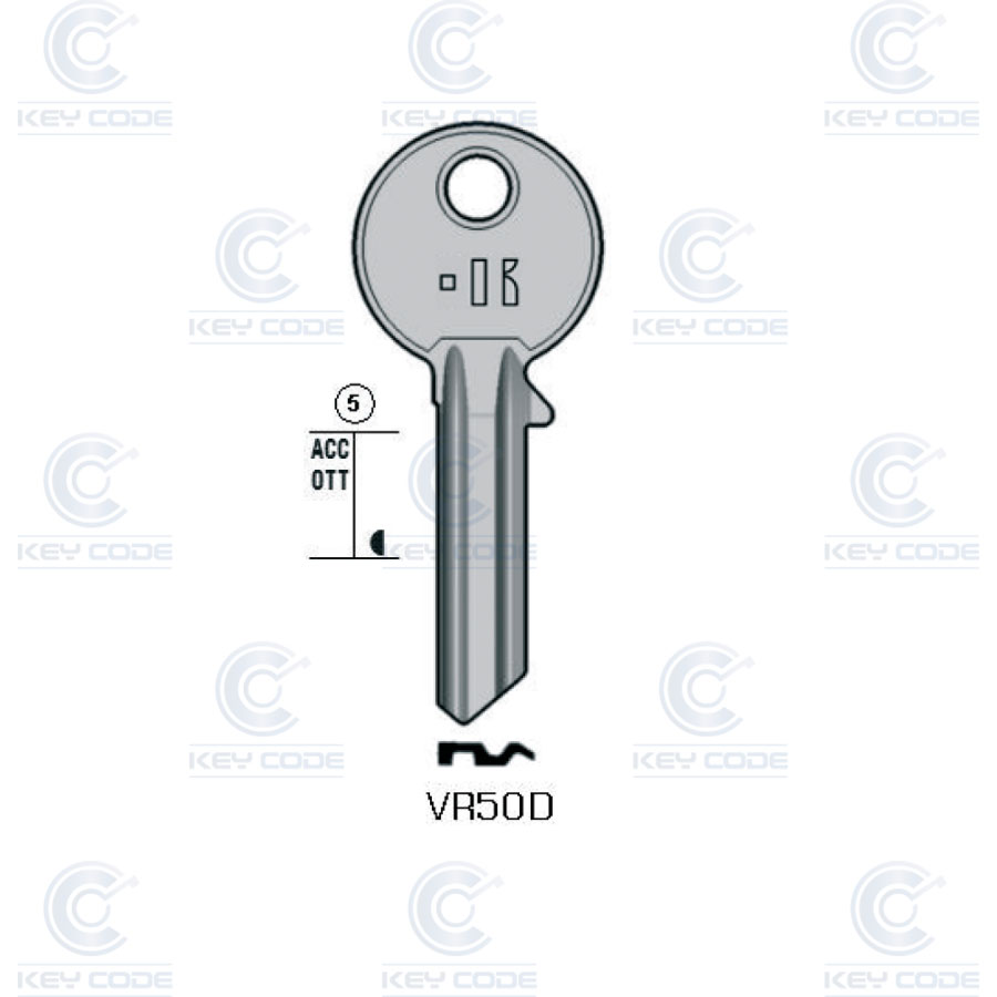 LLAVE KEYLINE VR50D (VI3, VI-8D)