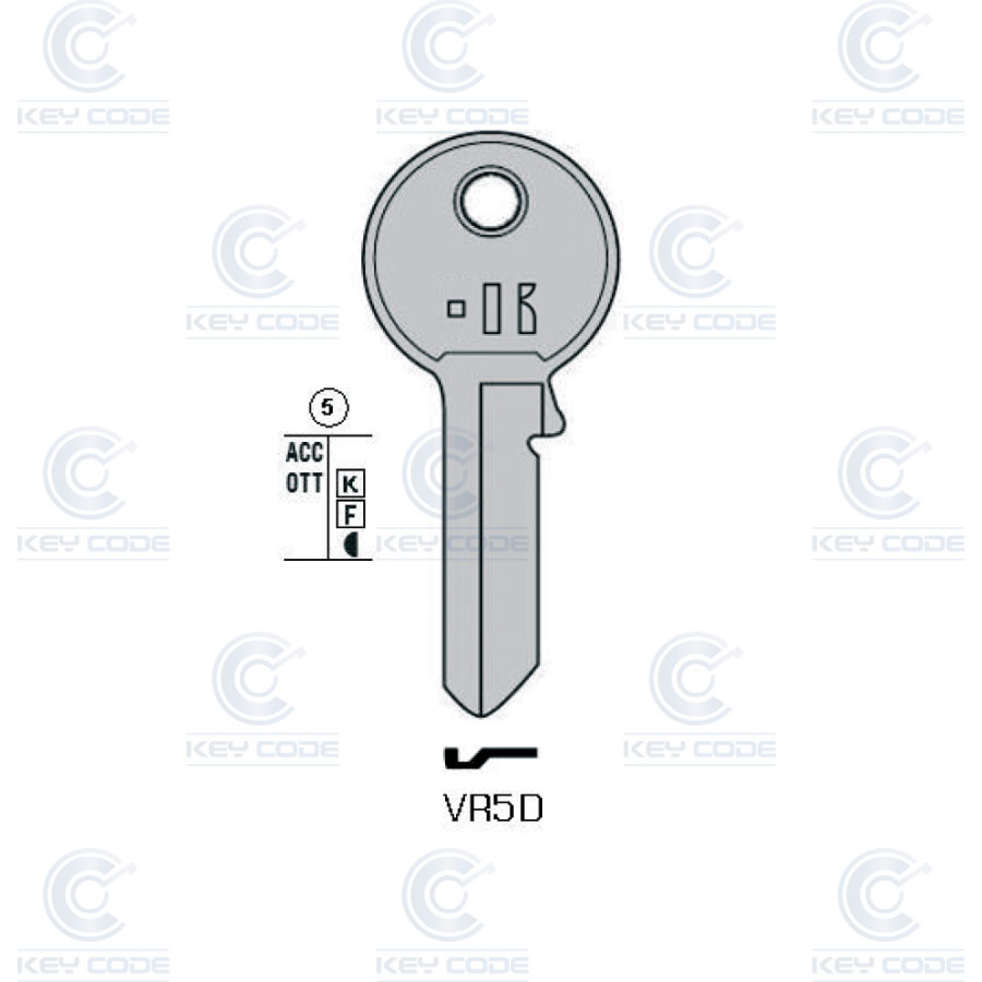 LLAVE KEYLINE VR5D (VI080, VI-1L)