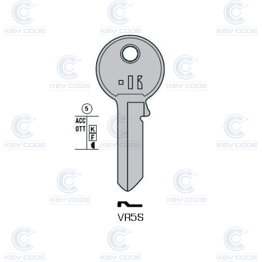LLAVE KEYLINE VR5S (VI081, VI-1D)