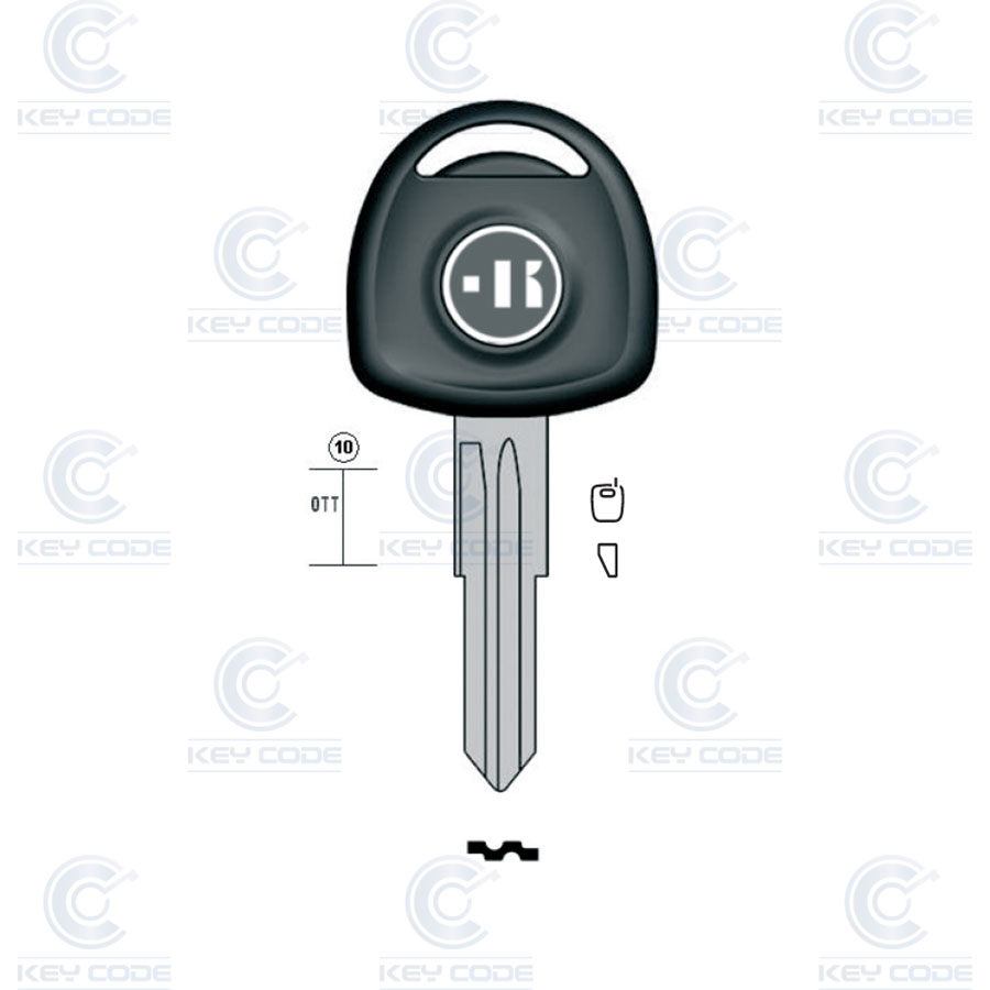 POD KEY OPEL, VAUXHALL VX2 (YM28, OP-DP)