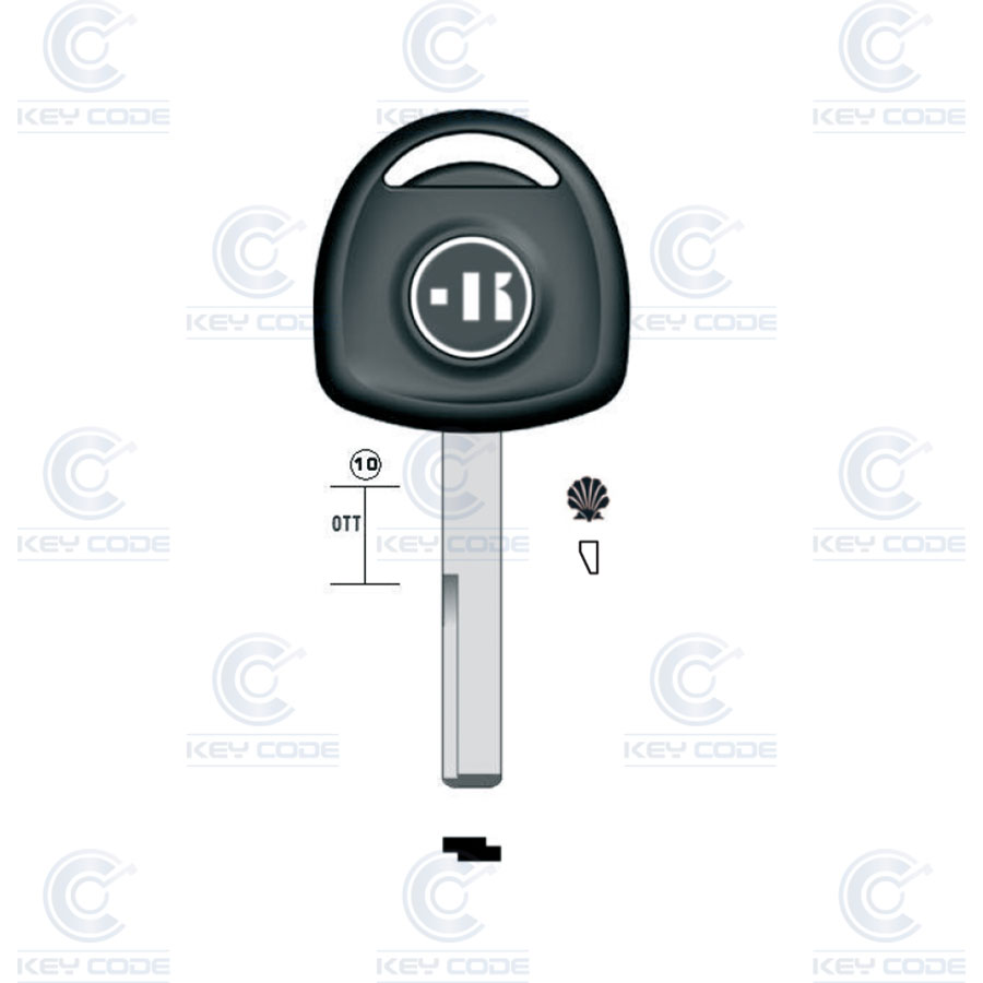 POD KEY OPEL, VAUXHALL VX3 (YM27, OP-WYP)