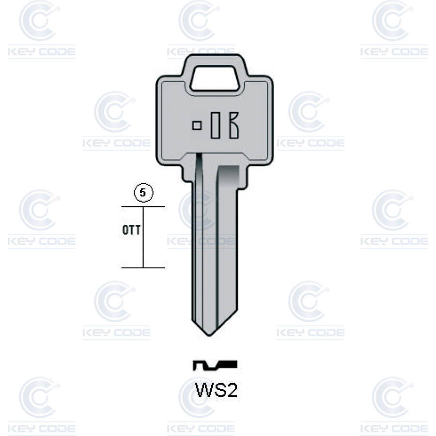 LLAVE KEYLINE WS2 (WE15, WEI-3)