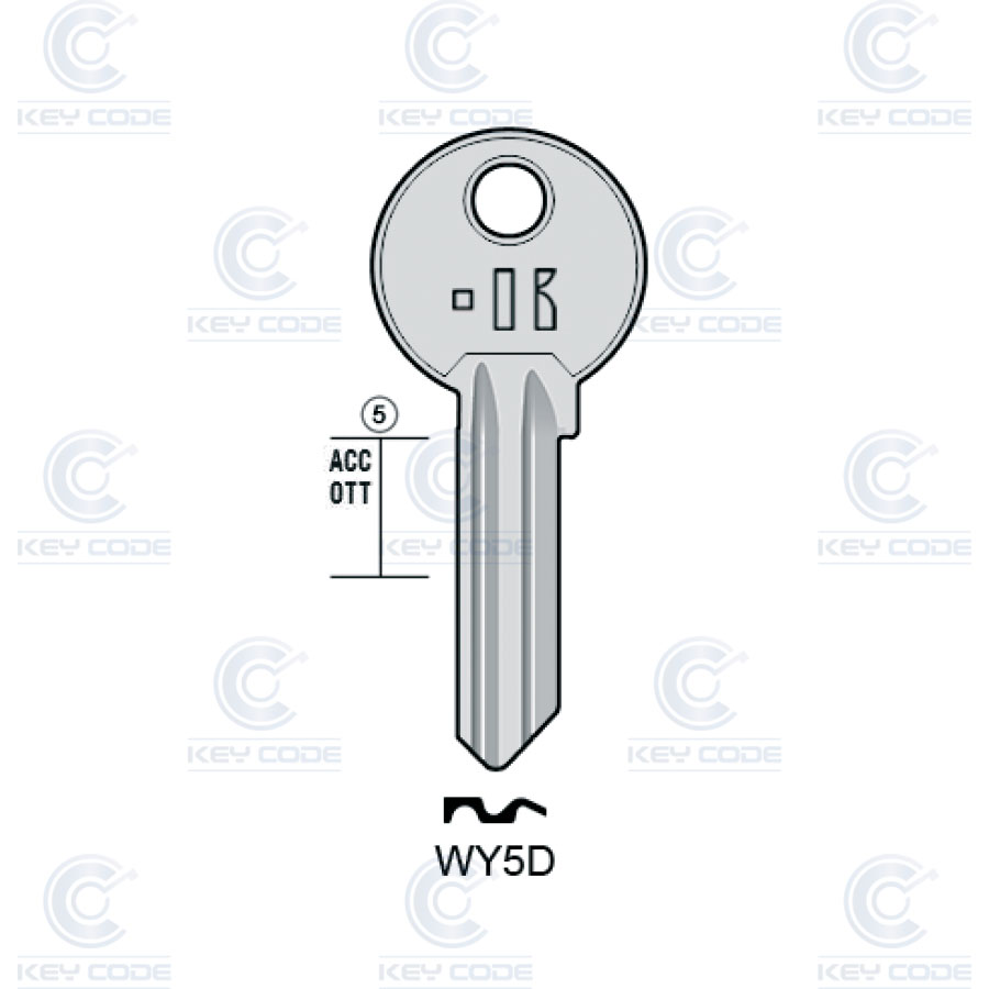 LLAVE KEYLINE WY5D (WA1, WA-5D)