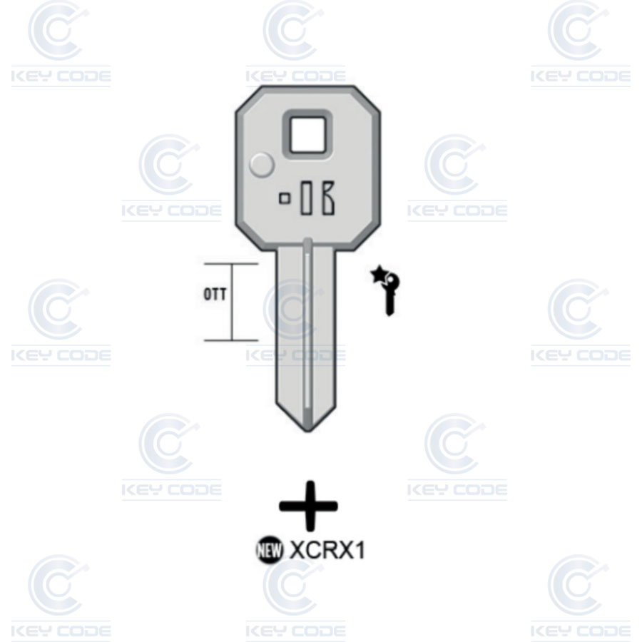 LLAVE KEYLINE CRC CAMBOA XCRX1 (XC1, CRC-1X)