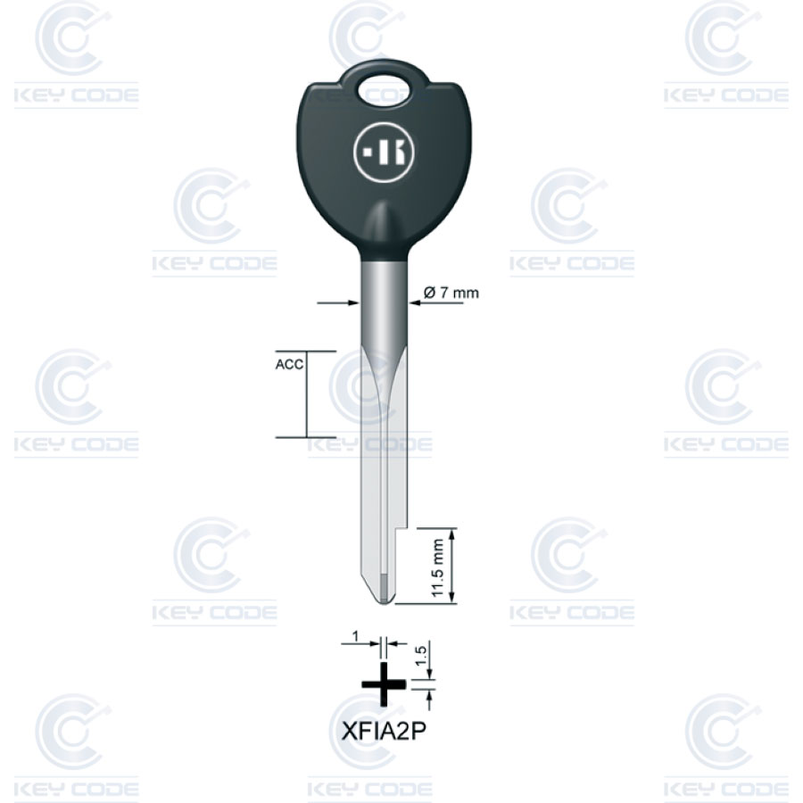 LLAVE KEYLINE XFIA2P (XF2P, FM-2X)