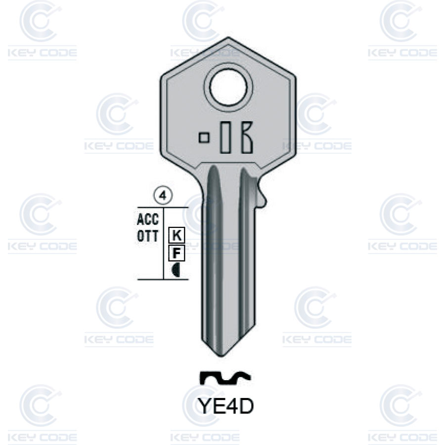LLAVE KEYLINE YE4D (YA6, YA-2D) 