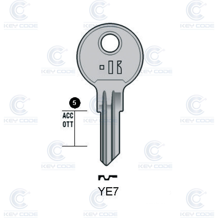 LLAVE KEYLINE YE7 (YA4, YA-11D) 