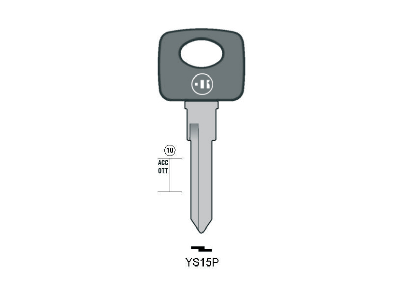 CLE KEYLINE CAMION MERCEDES YS15P (YM15P, ME-HMP) 
