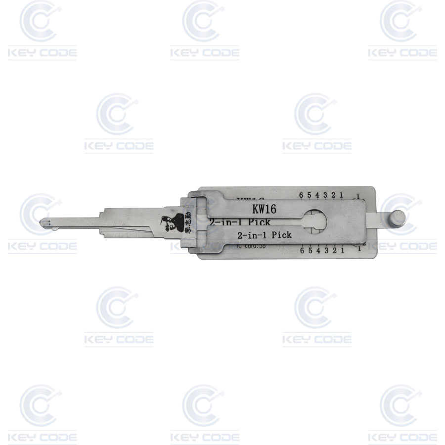 GANZUA LISHI 2 EN 1 KW16, KA14 KAWASAKI MOTOCICLETAS / ANTIREFLEJO