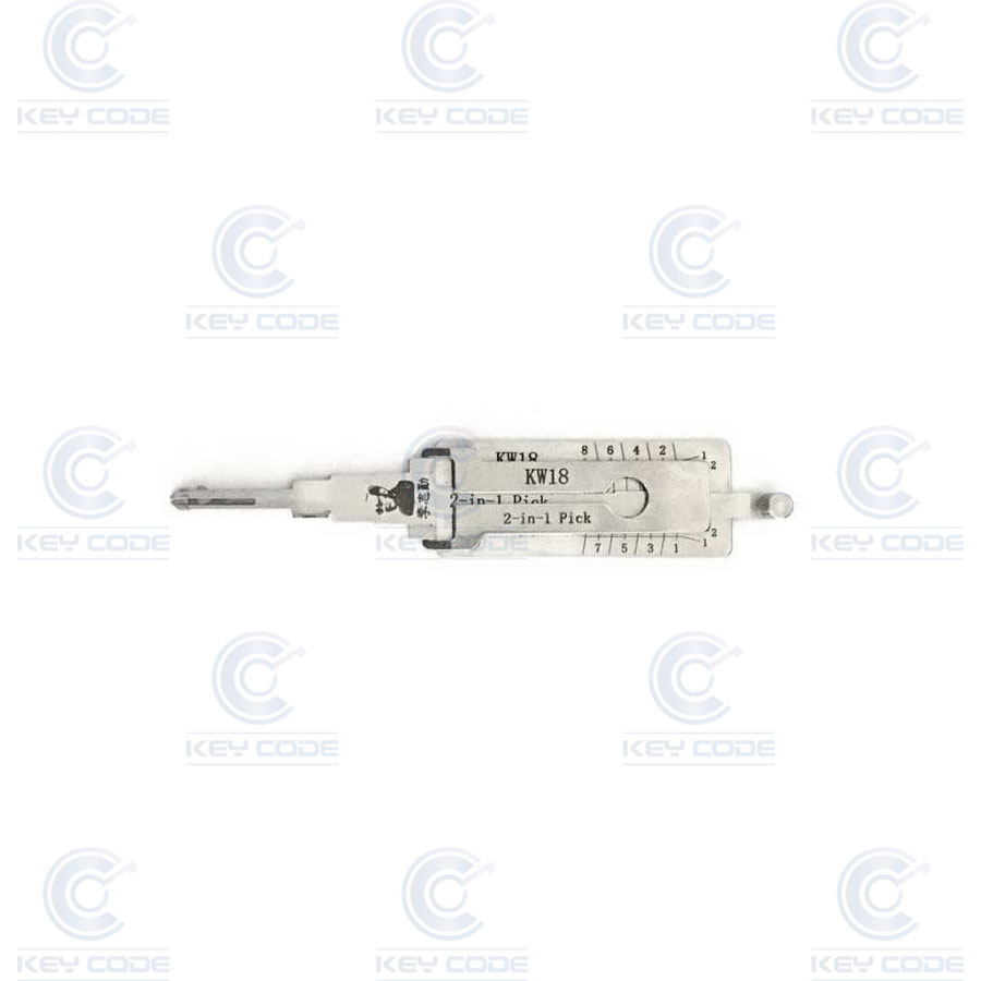 GANZUA LISHI 2 EN 1 KW18, KA33 KAWASAKI MOTOCICLETAS / ANTIREFLEJO