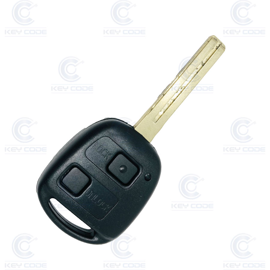 2 BUTTONS REMOTE KEY FOR LEXUS (TOY40) ID67 433 Mhz ASK