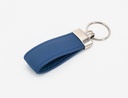 COLORED LEATHER KEYCHAIN