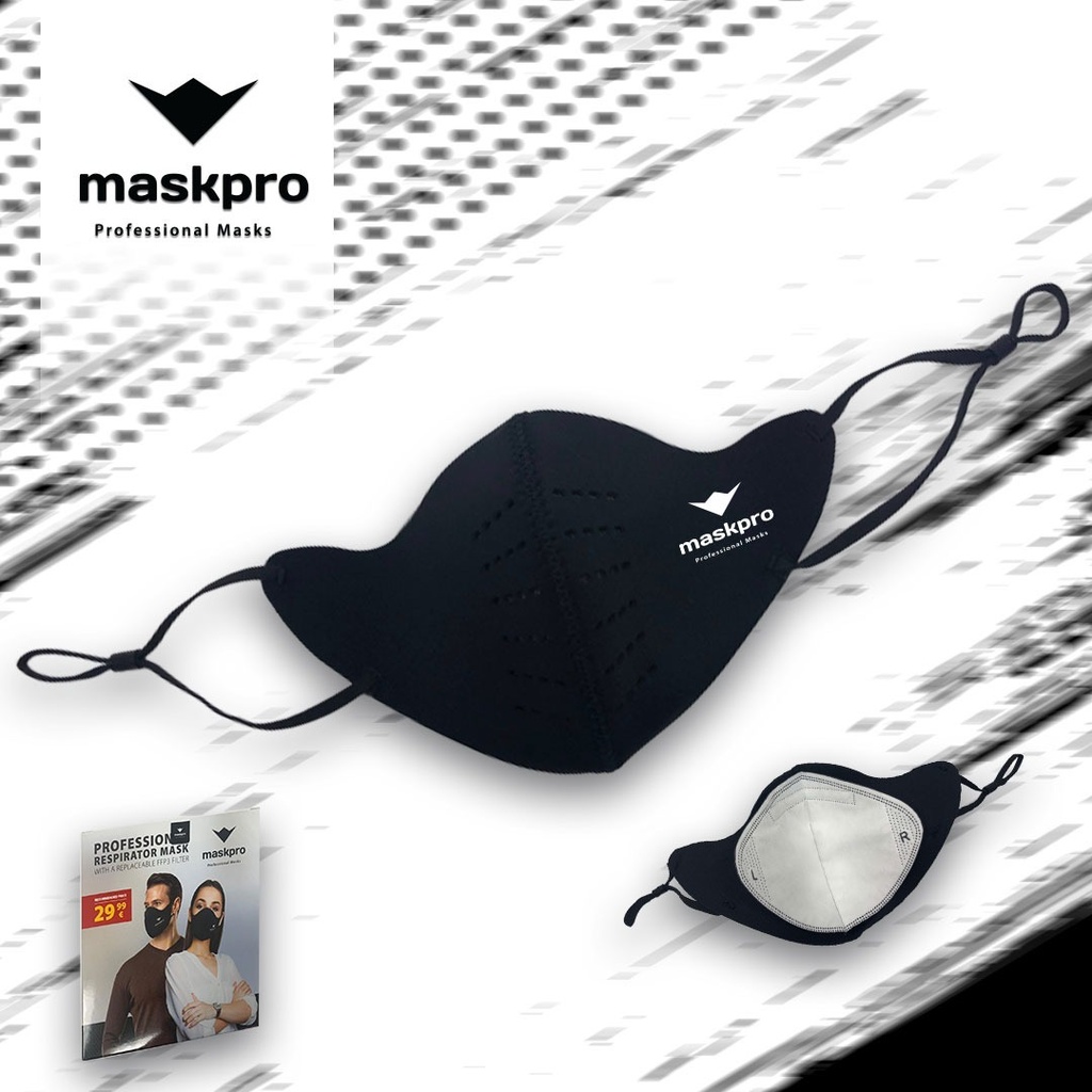 [MASKPRO] MaskPro est un masque professionnel de protection avec filtre FFP3 de protection maximale.