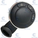 MINI KEYLESS REMOTE 868 FSK MHZ ROUND REMOTE 3 BUTTONS (661234563671) PCF7945C / 7952A