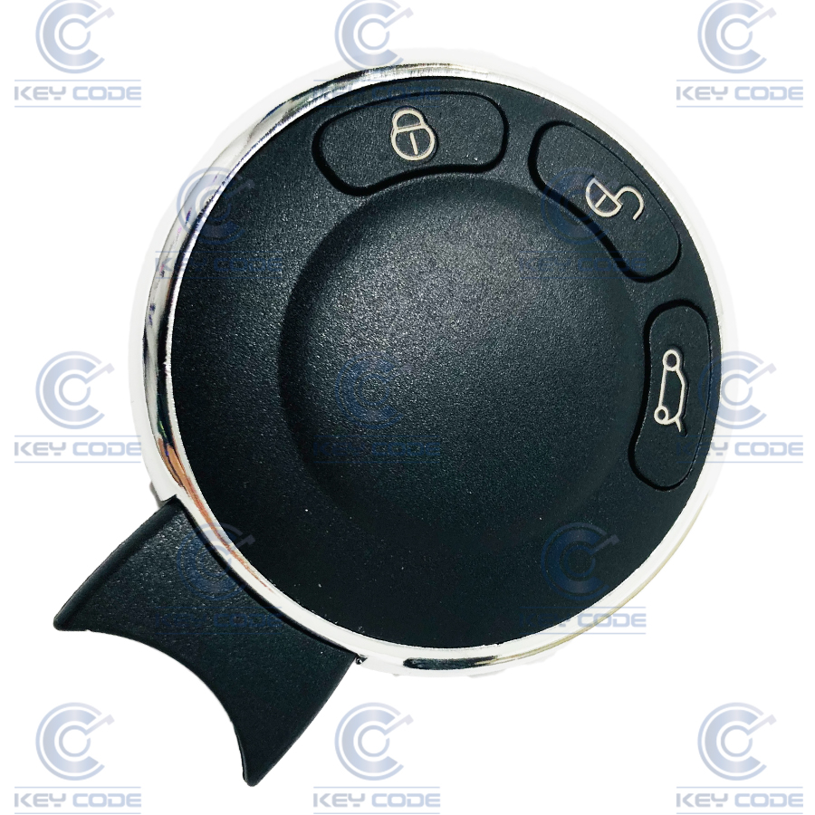 TELECOMMANDE RONDE MINI SMARTKEY 3 BOUTONS SANS EBAUCHE PCF7945 (661234563671) 868 MHZ FSK