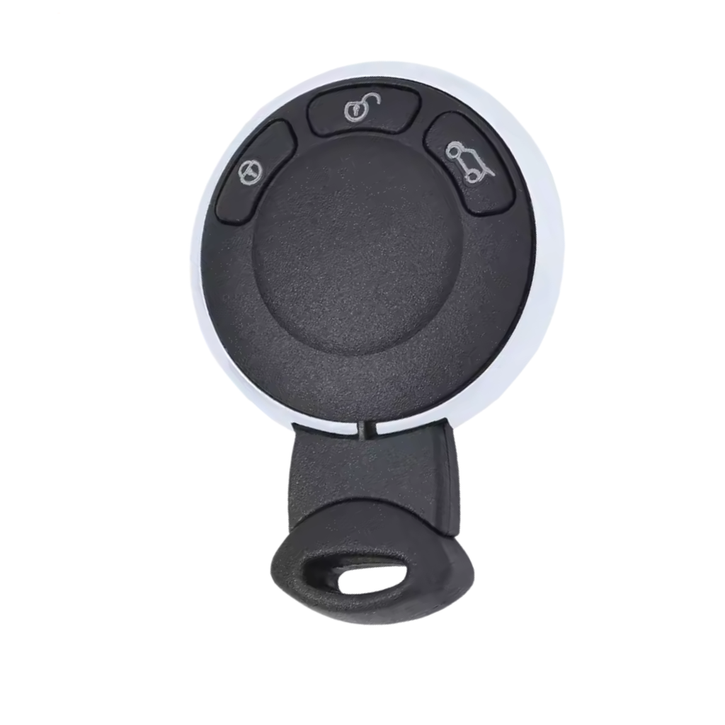 CARCASA MINI MODELO REDONDO KEYLESS 3 BOTONES  