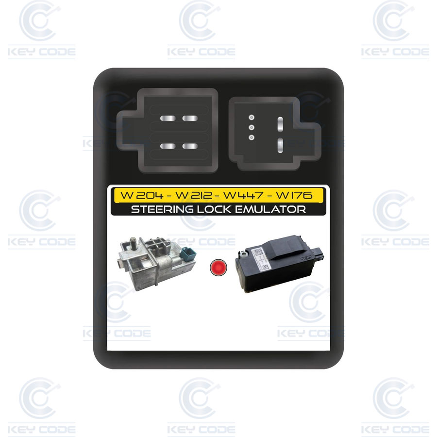 EMULADOR PARA ESL E ELV MERCEDES W204, W207, W212, W176, W447 COMPATÍVEL COM VVDI, MBE, AUTEL E AVDI
