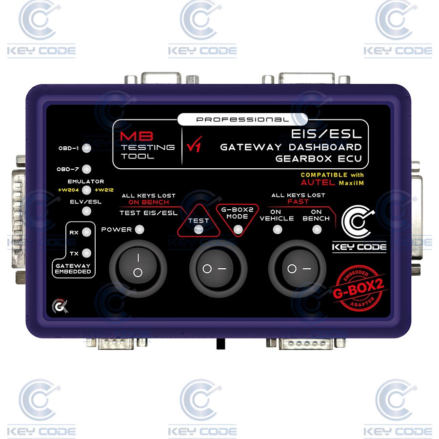COMPROBADOR DE EZS, EIS, ELV Y ESL DE MERCEDES SIN NECESIDAD DE VEHICULO PARA AUTEL (G-BOX2 INTEGRADO) 
