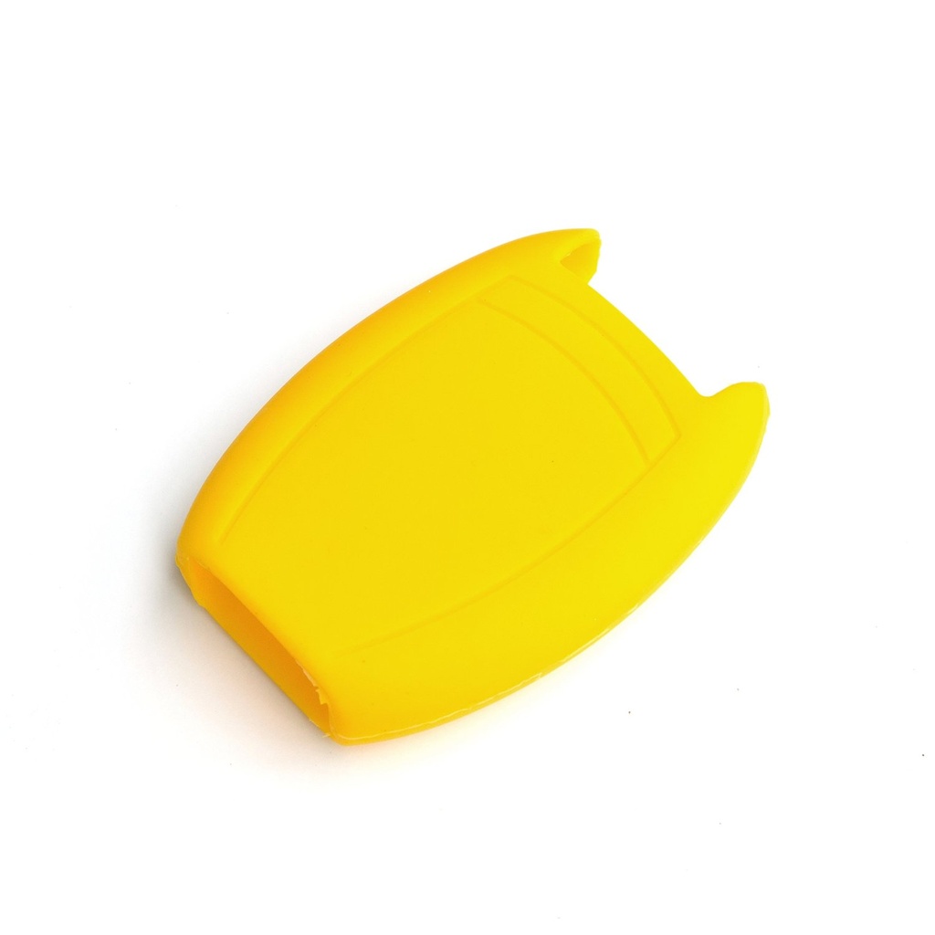 ETUI EN SILICONE POUR TELECOMMANDES KEYLESS 3 BOUTONS MERCEDES - JAUNE