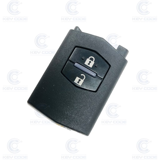 [MZ102TE03-AF] MANDO PLEGABLE SIN ESPADIN DE 2 BOTONES MAZDA 2, 6, CX7, CX9 (CC33675RYC - 5WK43409F) 4D63 SIEMENS 433 Mhz FSK 