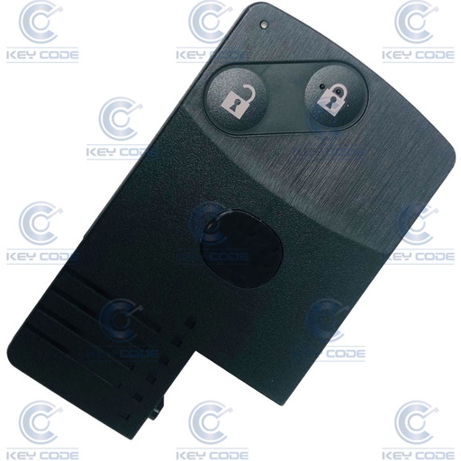 [MZ103TJ02-OE] MAZDA 3 (2006+) 2-BUTTON SMART CARD WITHOUT EMERGENCY KEY (BRYS675RYB) 433 MHz - ORIGINAL