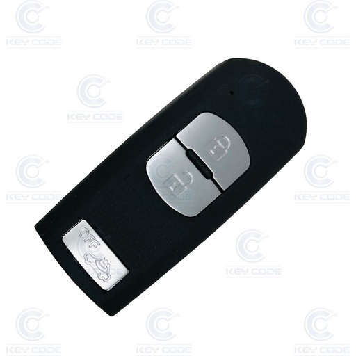 [MZ106TE03-OE] MANDO MAZDA 6 KEYLESS DE 2+1 BOTONES ID49 (DFY0675RYC) 433 Mhz FSK