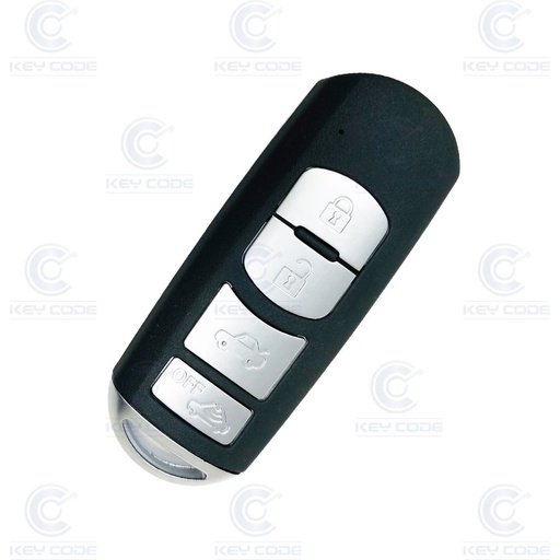 [MZ106TE08-OE] TÉLÉCOMMANDE SANS CLÉ MAZDA À 4 BOUTONS PCF 7953 SANS LAME 434 MHZ - ORIGINALE