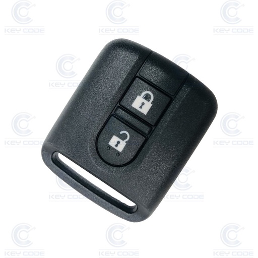 [NI101TE01-OE] TELECOMMANDE NISSAN PRIMERA/ALMERA FIXE 2 BOUTONS CARREE (P12) (282689F974) PCF7946 ID46 433 MHZ ASK ORIGINALE