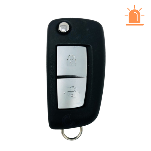 [NI102TE04-AF] QASHQAI J11 (2013-2016) AND PULSAR C13 (2014-2016) 28268-4CB0B 2 BUTTON FLIP REMOTE (H05614EA1A, 282684CB0B) HITAG 128 BITS AES ID4A PCF7961 M 433 mhz FSK