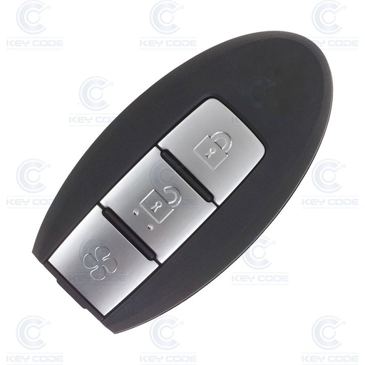 [NI102TE05-OE] CONTROLE REMOTO DE PROXIMIDADE COM 3 BOTÕES PARA NISSAN LEAF ELÉTRICO (285E33NL3A) PCF7952 433 MHz - ORIGINAL