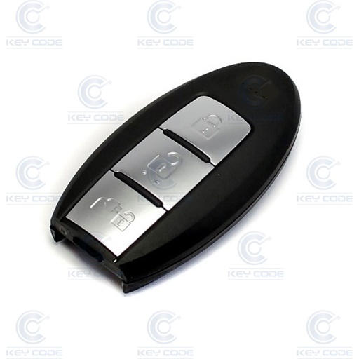 [NI102TE10-OE] CONTROLE REMOTO DE PROXIMIDADE COM 3 BOTÕES PARA NISSAN LEAF ELÉTRICO (285E35SA0B) PCF7953M HITAG AES 433 MHz - ORIGINAL