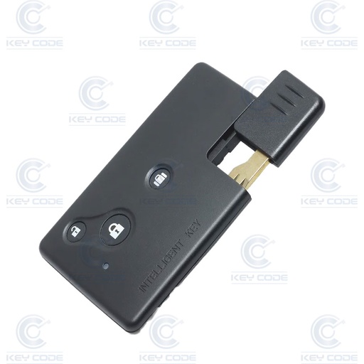 [NICS3B-TJ] COQUE CARTE NISSAN 3 BOUTONS AVEC EBAUCHE