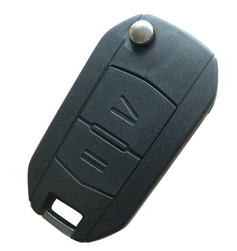 [OP100CS2B-V] CONVERTIBLE TO FOLDABLE 2-BUTTON REMOTE CASE FOR CORSA C HU100