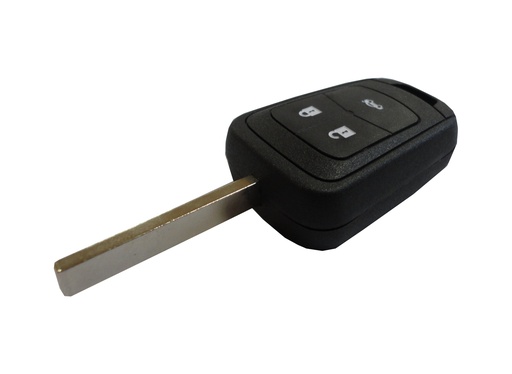 [OP100CS3B-IF] CARCAÇA DE CONTROLE REMOTO FIXO INSIGNIA/ASTRA J 3 BOTÕES