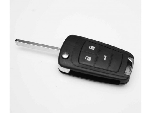 [OP100CS3B-J] COQUE TELECOMMANDE INSIGNIA/ASTRA J PLIABLE 3 BOUTONS