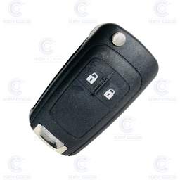 [OP100TE07-OE] FLIP REMOTE KEY WITH 2 BUTTONS FOR OPEL OPEL MERIVA (13432393, 13432394, 13632879) PCF7941 ID46 433 Mhz - GENUINE VALEO