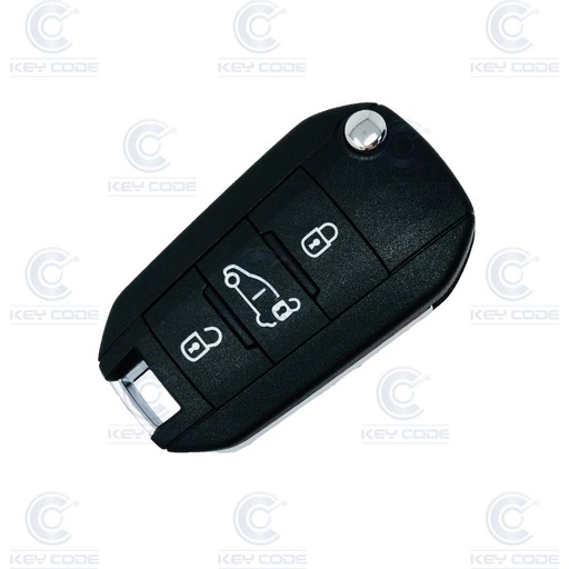 [OP100TE08-OE] MANDO PLEGABLE 3 BOTONES OPEL PARA COMBO E (1656523780) HITAG128 BITS AES ID4A NCF2960M 433Mhz FSK - ORIGINAL -