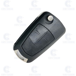 [OP101TE02-AF-P] MANDO ASTRA H/ZAFIRA B PLEGABLE 2 BOTONES PERFIL Z HU100 VALEO (04-10) (9001124, 93178494) PCF7941 ID46 - 433Mhz