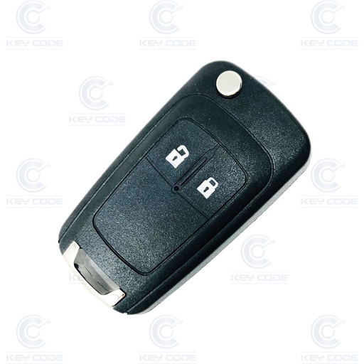 [OP101TE04-AF] MANDO PLEGABLE OPEL DE 2 BOTONES PARA ASTRA J/INSIGNIA/MOKKA PERFIL Z (09-11) (139022, 13279280, 13524255, 13482239) 433 Mhz ASK ID46