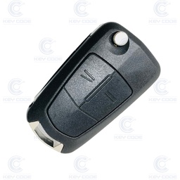 [OP102TE02-OE] OPEL VECTRA FLICK KEY 2 BUTTONS REMOTE (PROFILE Z) PCF7946 ID46 433 Mhz ASK (9001339, 13189108, 93186345) - FACTORY ORIGINAL